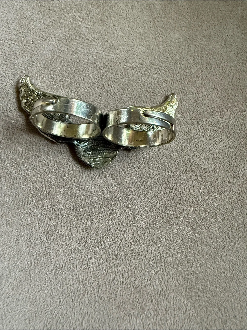 Vintage bold winged